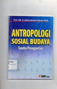 Image of Antropologi Sosial Budaya